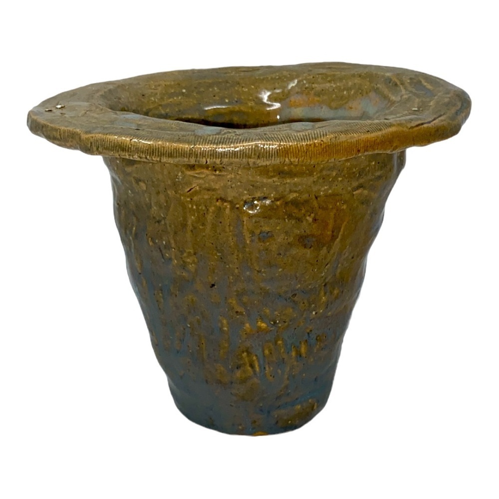 Vintage Rustic Handmade Pottery Stoneware Vase